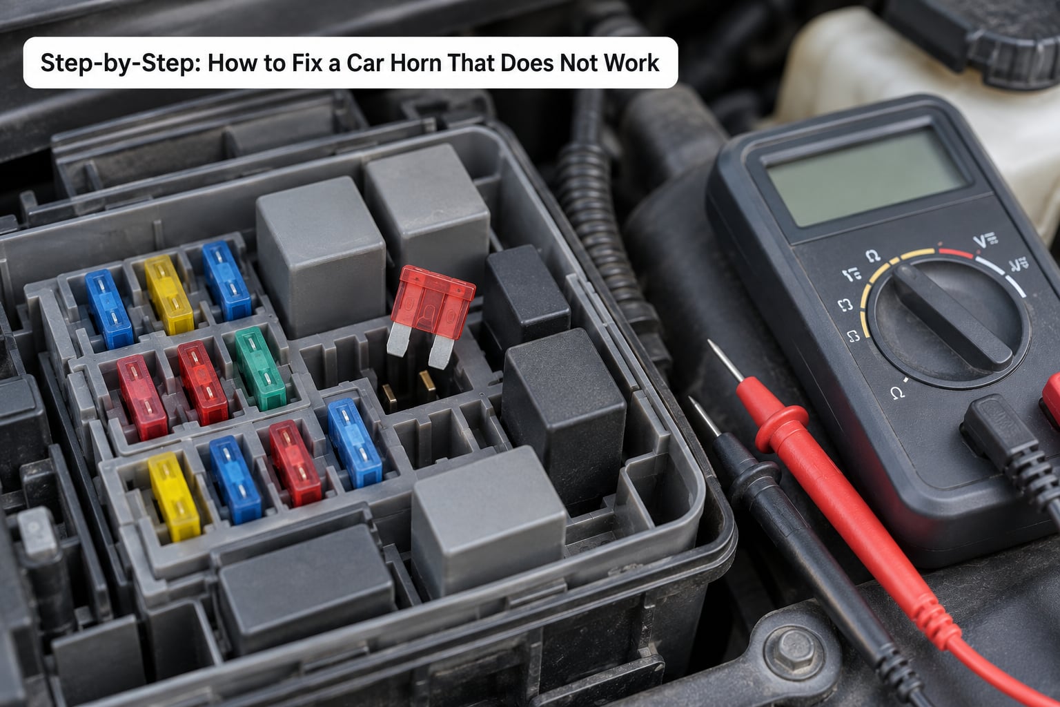 Step-by-Step: How to Fix a Car Horn That Does Not Work