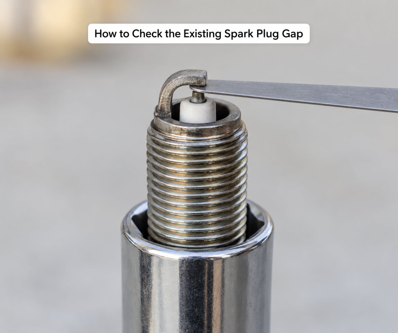 How to Check the Existing Spark Plug Gap