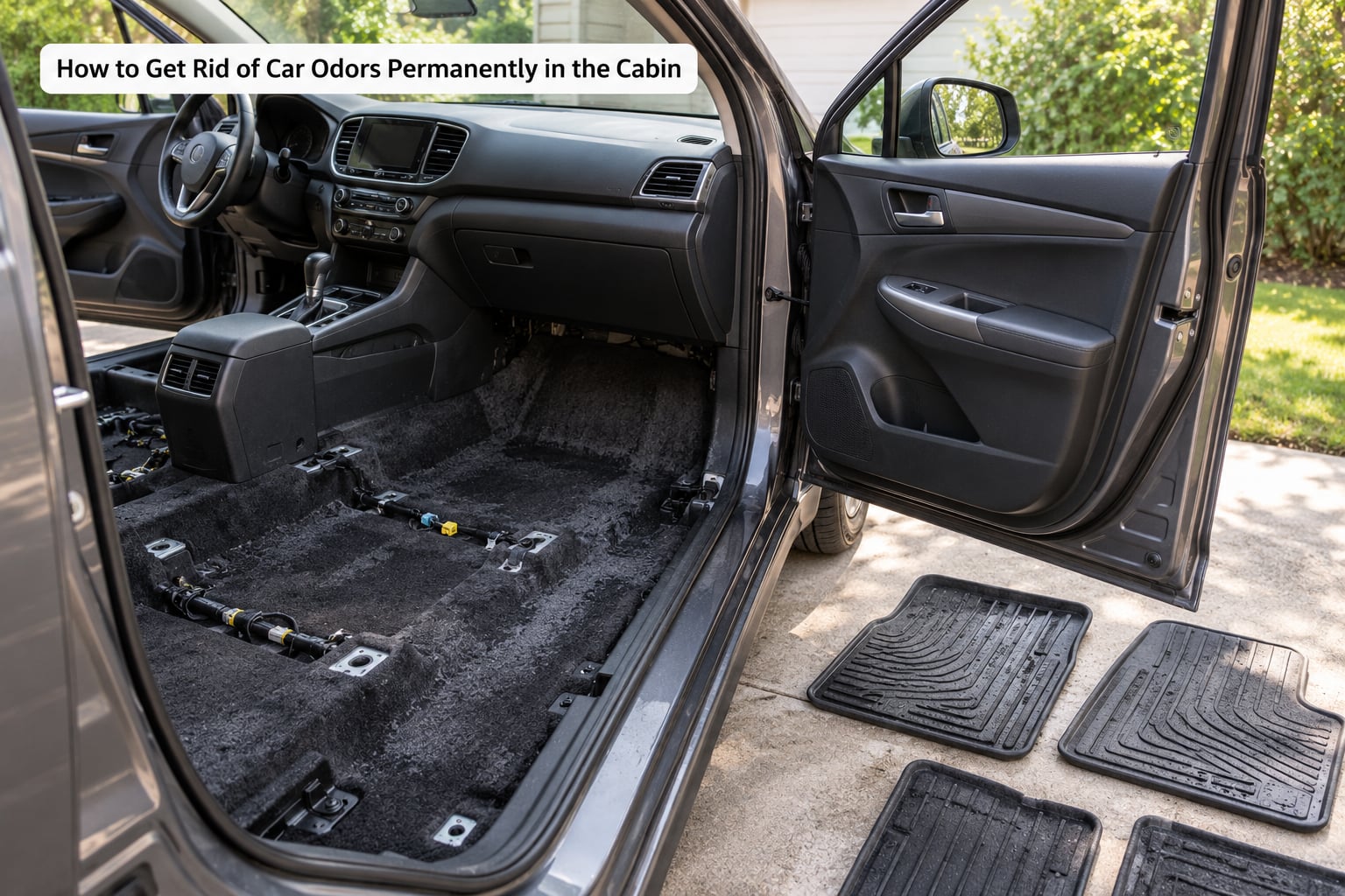 How to Get Rid of Car Odors Permanently in the Cabin