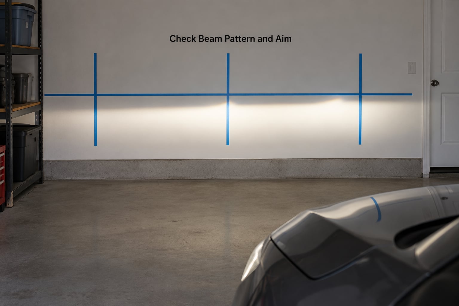 Check Beam Pattern and Aim