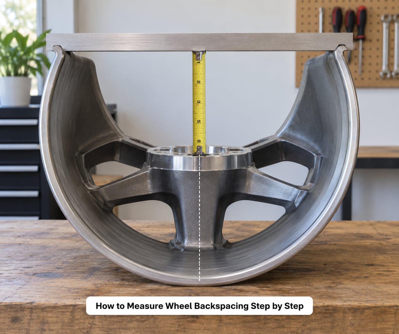 How to Measure Wheel Backspacing Step by Step