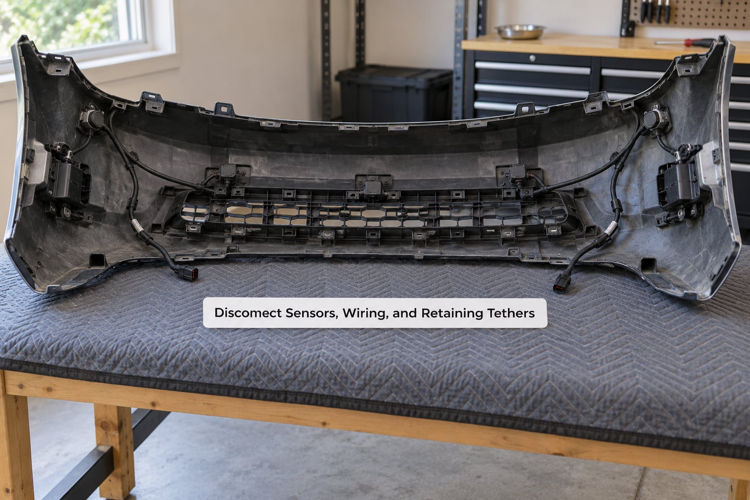 Disconnect Sensors, Wiring, and Retaining Tethers