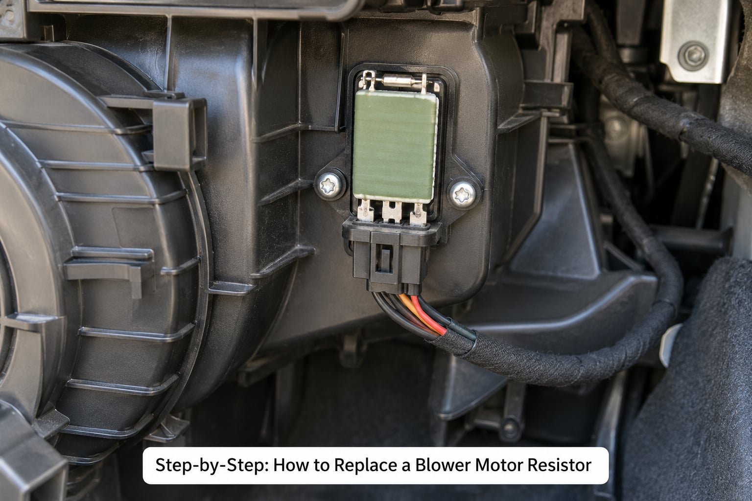 Step-by-Step: How to Replace a Blower Motor Resistor