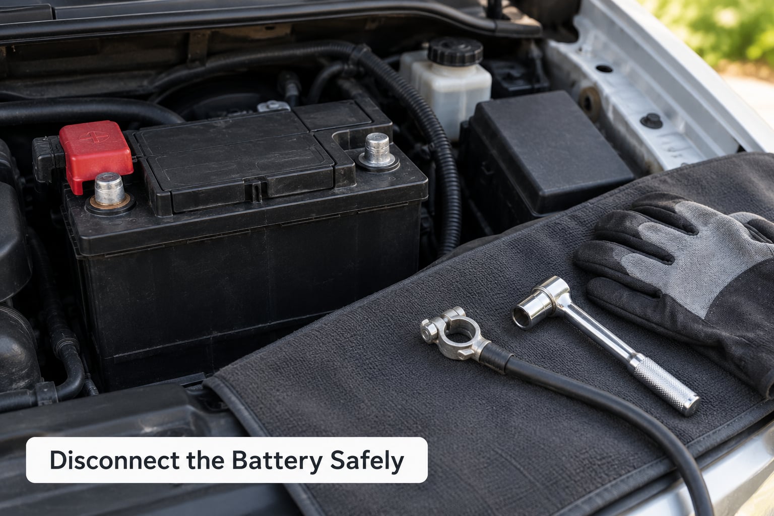 Disconnect the Battery Safely
