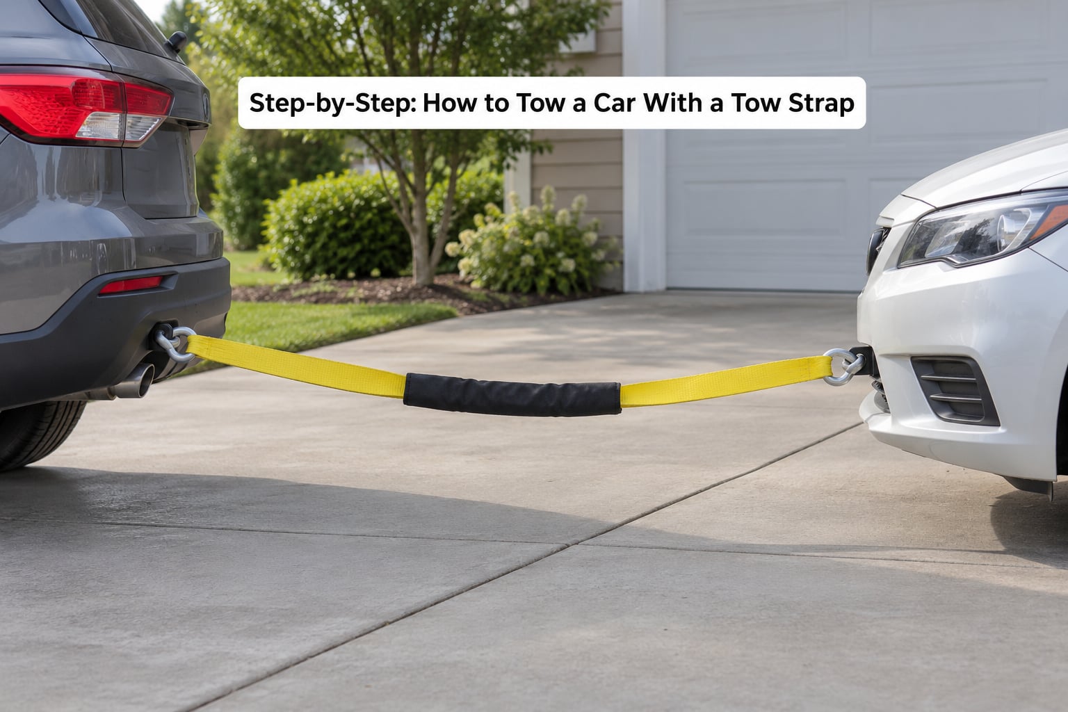 Step-by-Step: How to Tow a Car With a Tow Strap