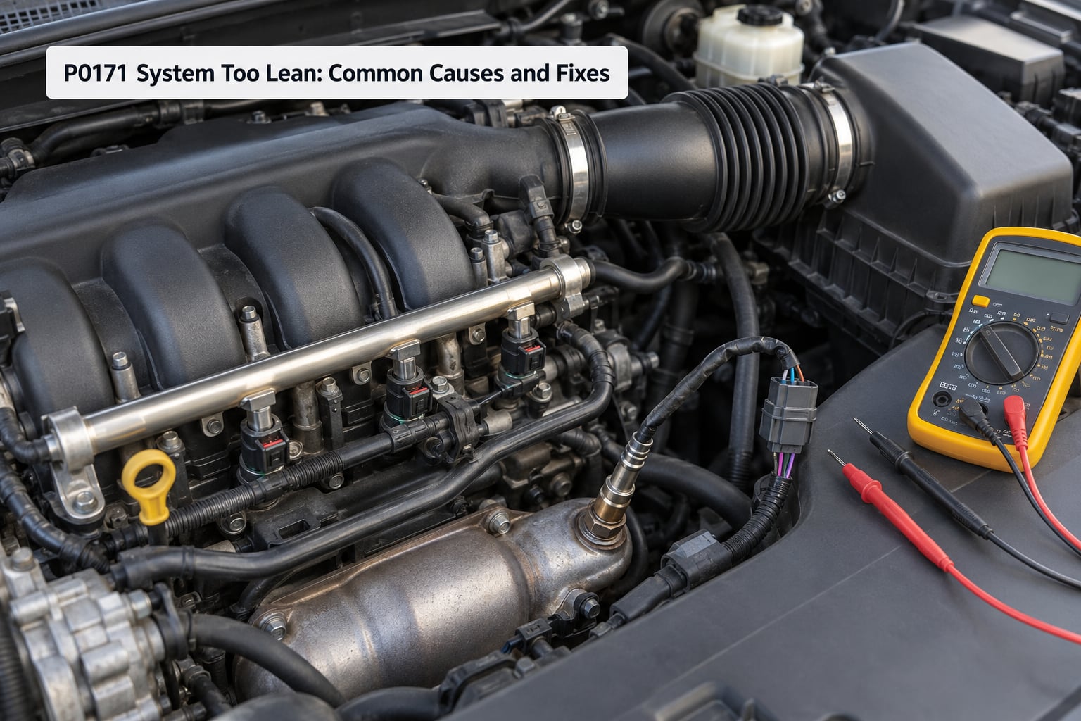 P0171 System Too Lean: Common Causes and Fixes