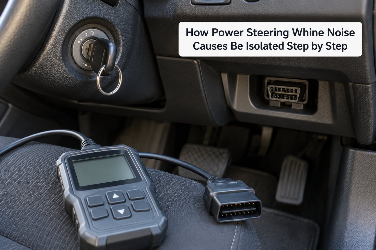 How Power Steering Whine Noise Causes Be Isolated Step by Step