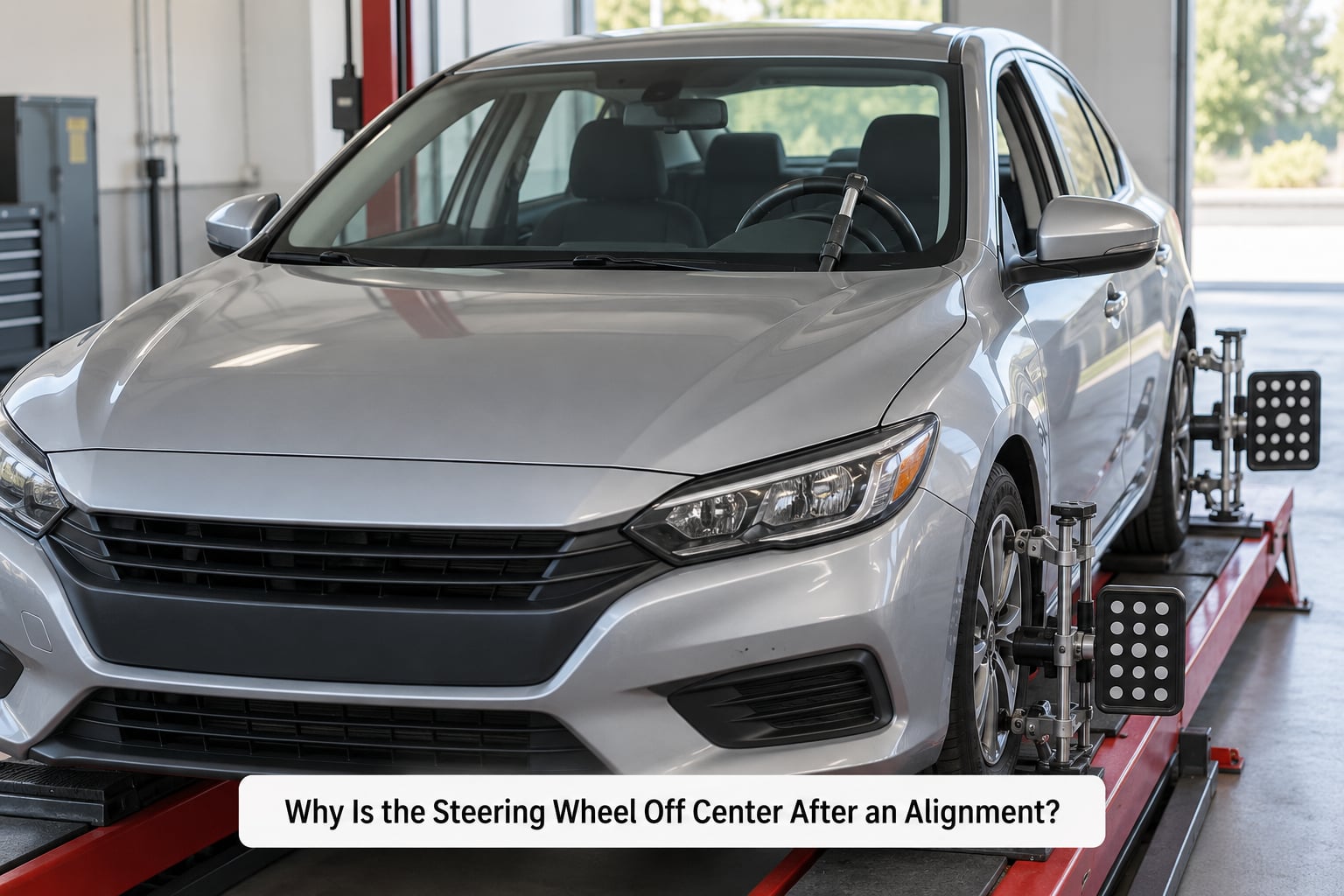 Why Is the Steering Wheel Off Center After an Alignment?