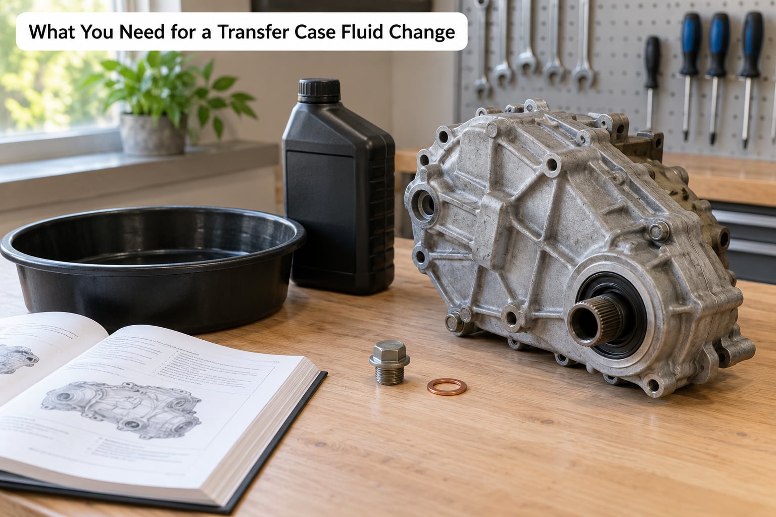 What You Need for a Transfer Case Fluid Change