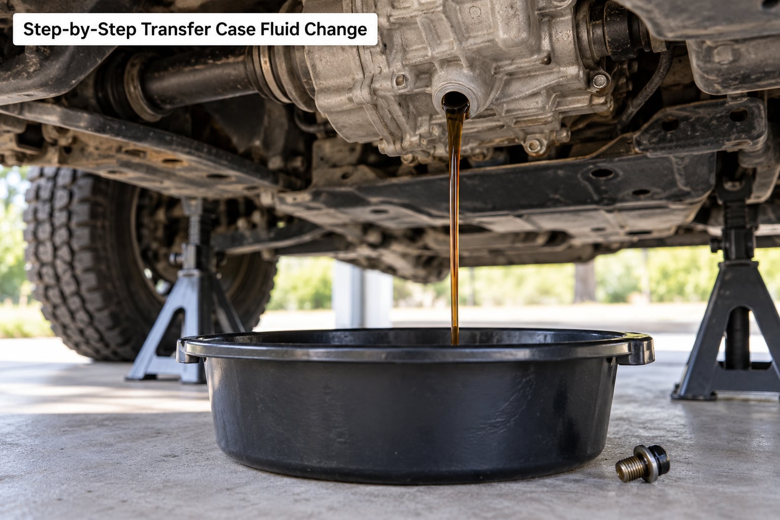 Step-by-Step Transfer Case Fluid Change