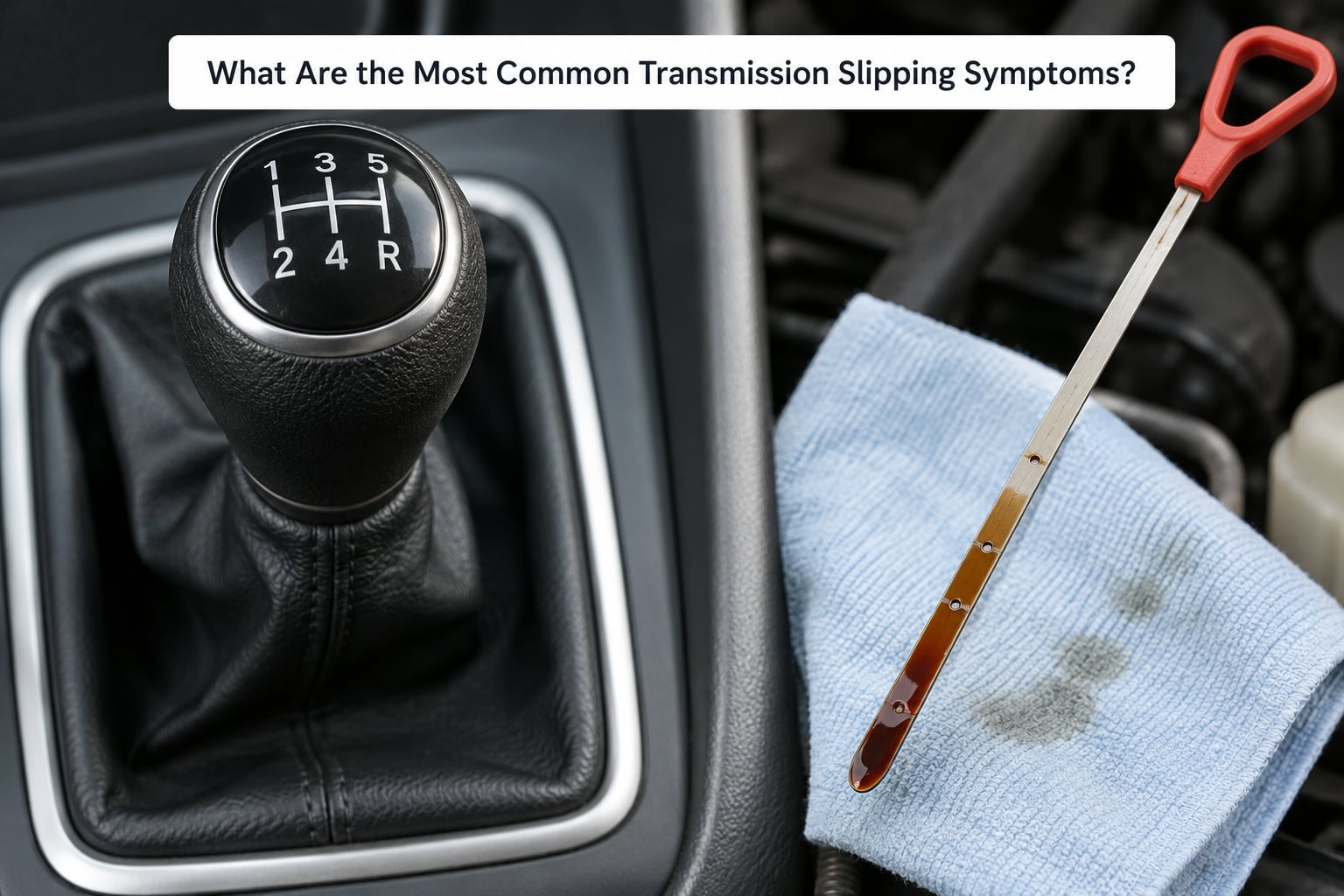 What Are the Most Common Transmission Slipping Symptoms?