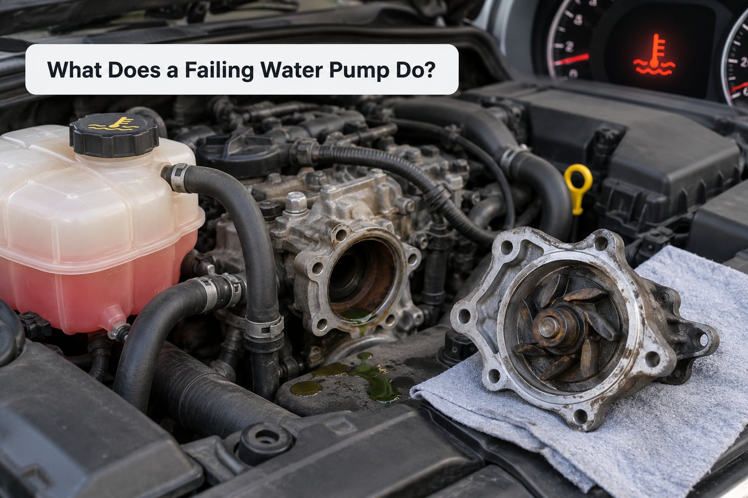 What Does a Failing Water Pump Do?