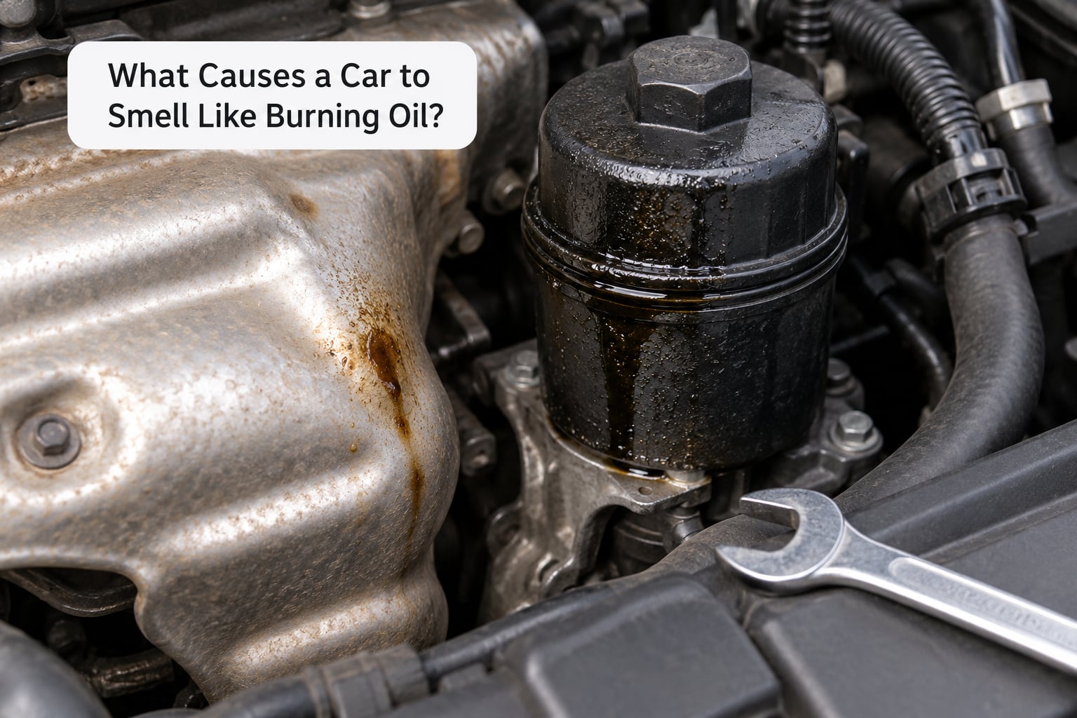 What Causes a Car to Smell Like Burning Oil?